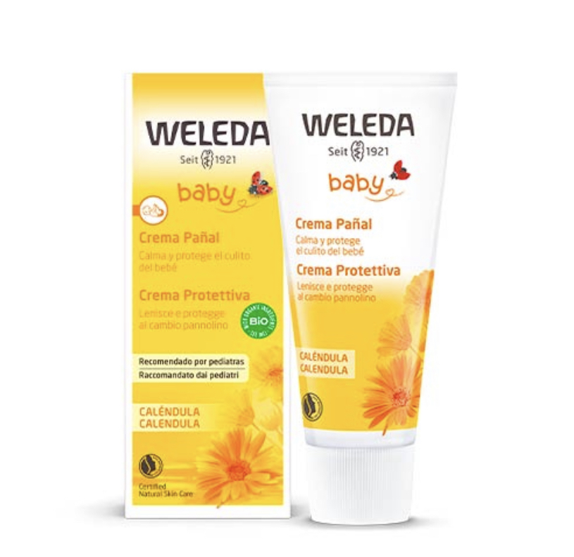 Crema pañal Caléndula Weleda 75ml. en Biosano