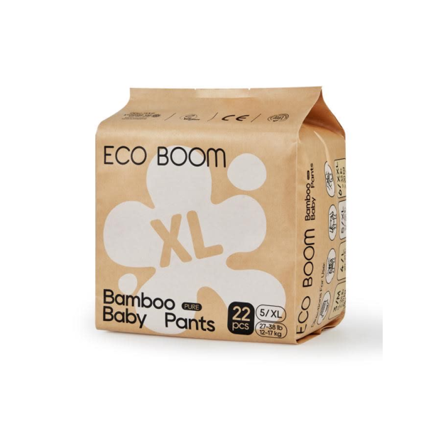 Calzón Eco Boom XL. 12 a 17kg. 22un.
