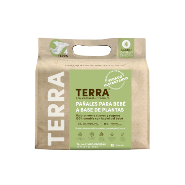 Pañal terra ecológico bio