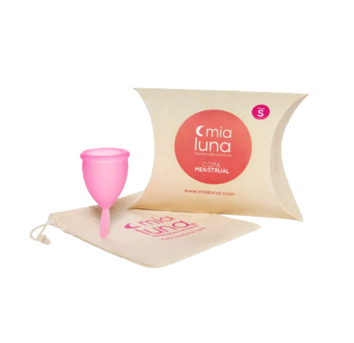 Copa Menstrual MiaLuna S. Color rosa - Imagen 1