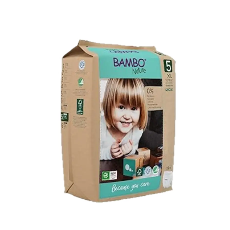 bambo 5 Calzón Bambo XL. 12 a 20kg. 19un. - Imagen 1
