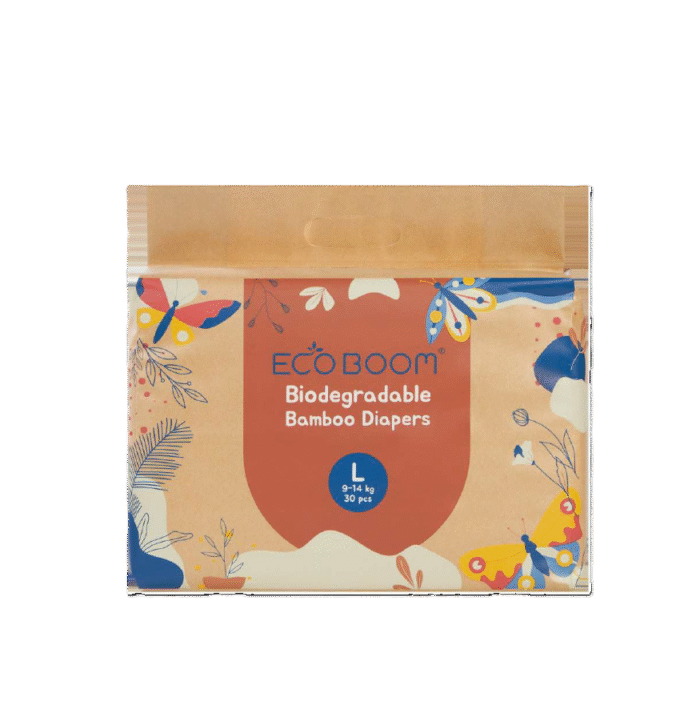 Pañal Eco Boom L. 9 a 14kg. 30un. - Imagen 1