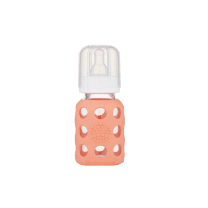 Mamadera de vidrio. Melón 120ml. - Imagen 1