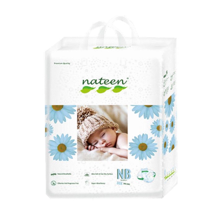 nateen 1g Pañal Nateen RN. Hasta 5kg. 80un. - Imagen 1