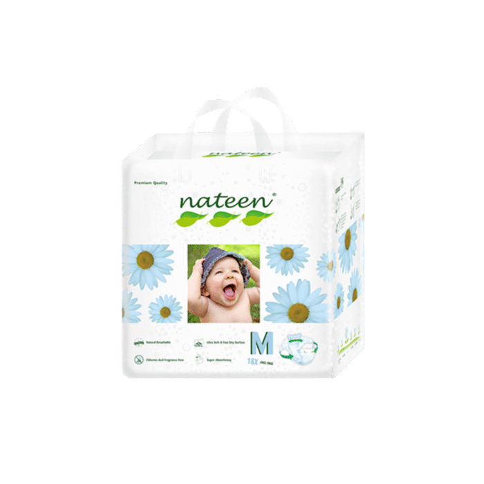 Pañal Nateen M. 4 a 9kg. 18un. - Imagen 1