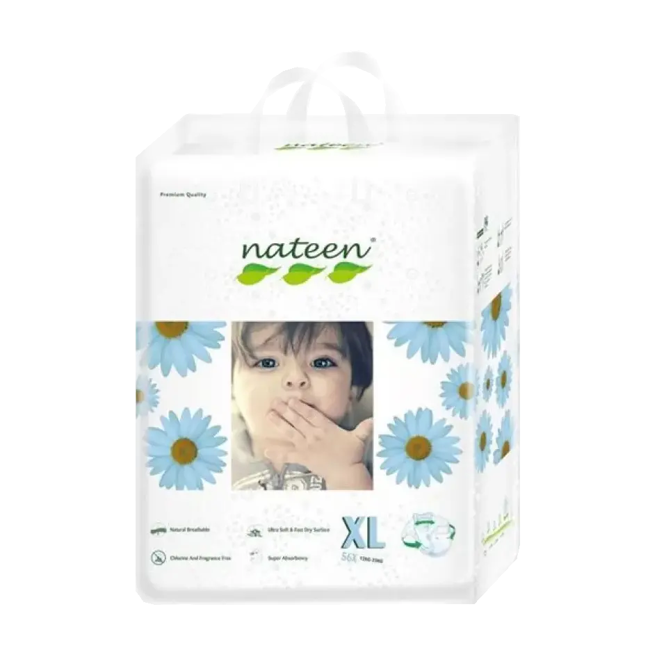 nateen 5g Pañal Nateen XL. 12 a 25kg. 56un. - Imagen 1