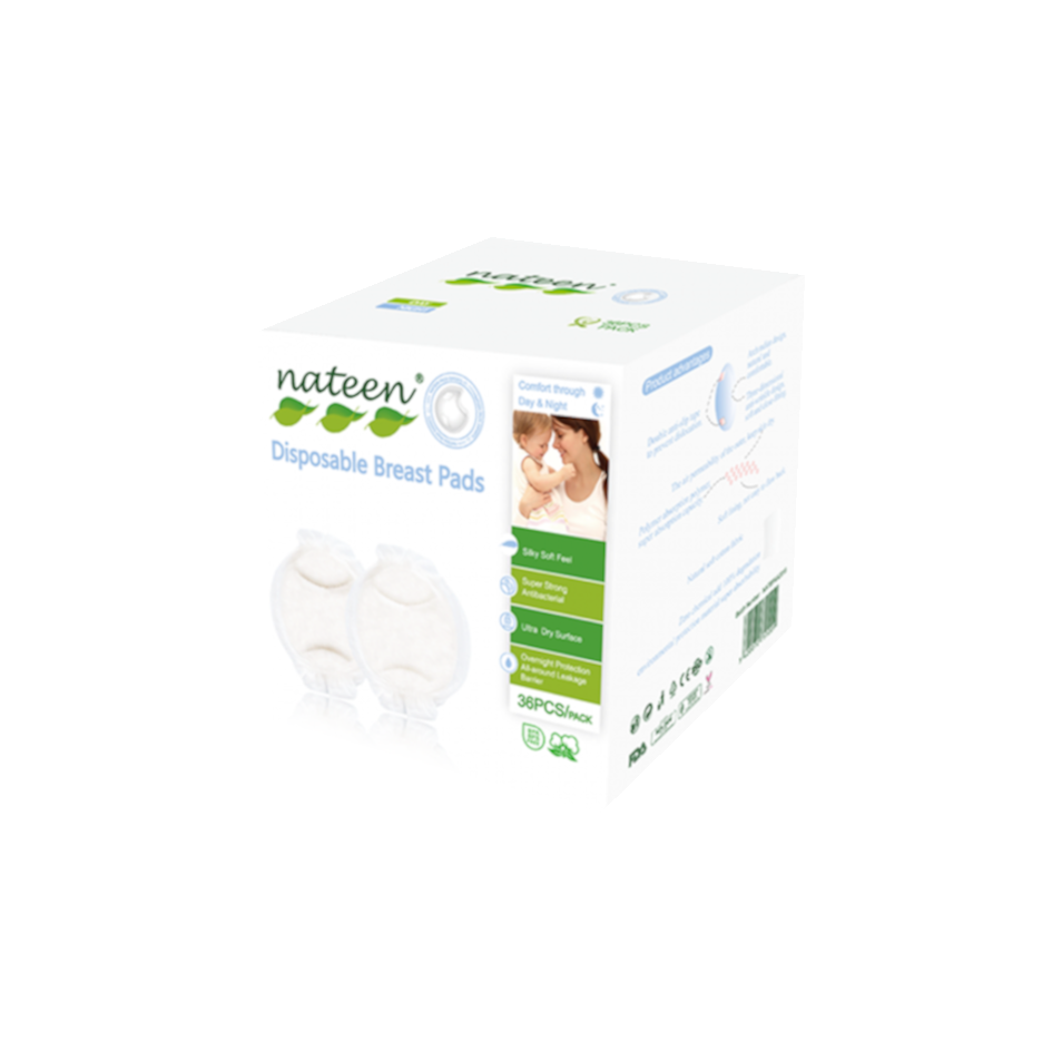 nateen protectordelactancia Protectores de lactancia Nateen. 36 un. - Imagen 1